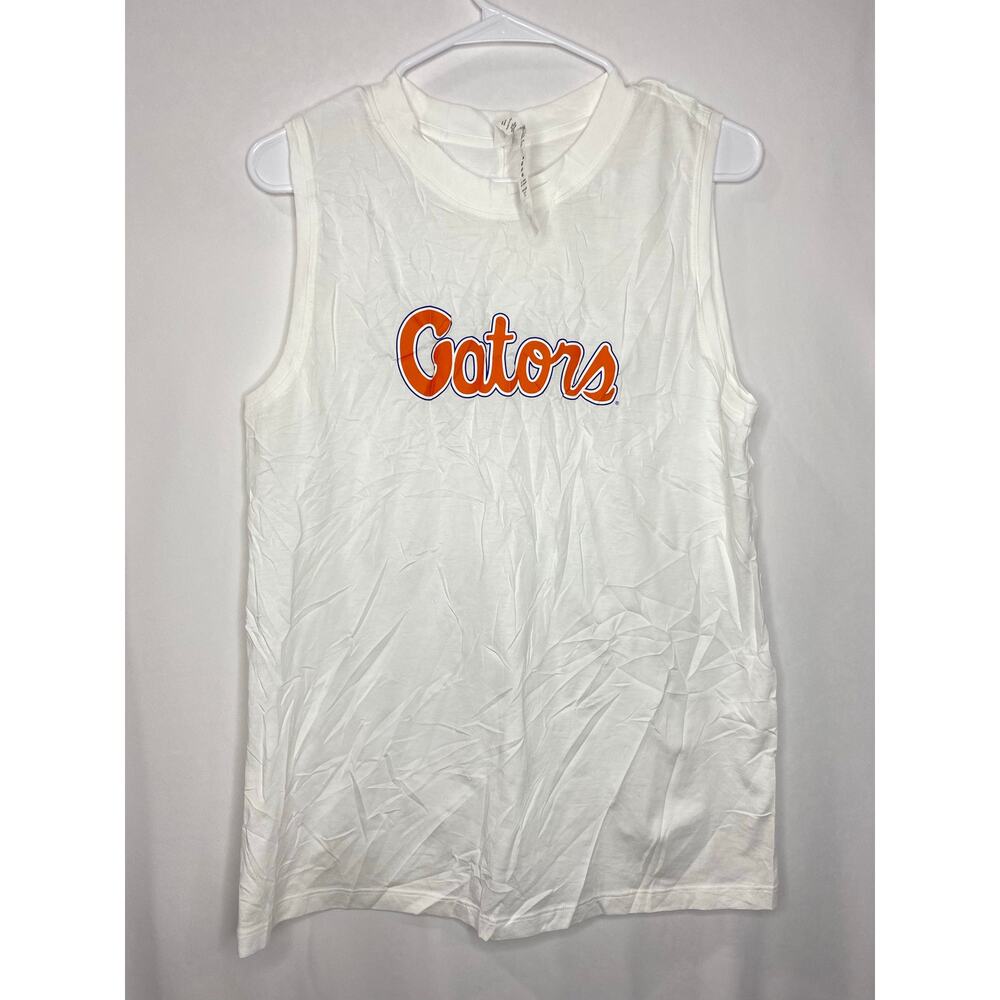 Lululemon Florida Gators White Tank Top Size 8